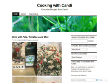 Tablet Screenshot of cookingwithcandi.com